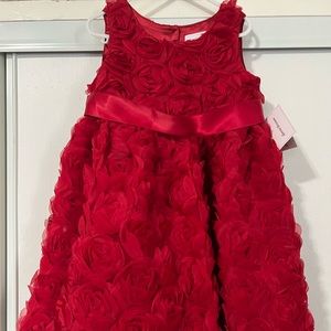 Gymboree red petal dress